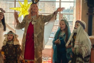 Toni Collette and Andrea Riseborough Reveal Favorite Christmas Movies