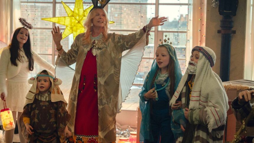 Toni Collette and Andrea Riseborough Reveal Favorite Christmas Movies